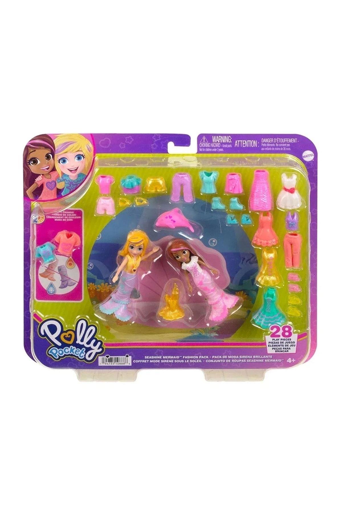 mattel Polly Pocket Ve Arkadaşları Farklı Moda Aksesuarları Oyun Setleri Hnf51-hkv96-Oyuncak Bebekler
