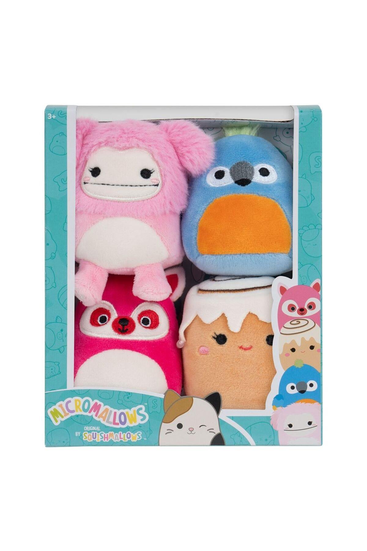 Micromallows 4'lü Figür Paketi MM0006-Peluş Oyuncaklar