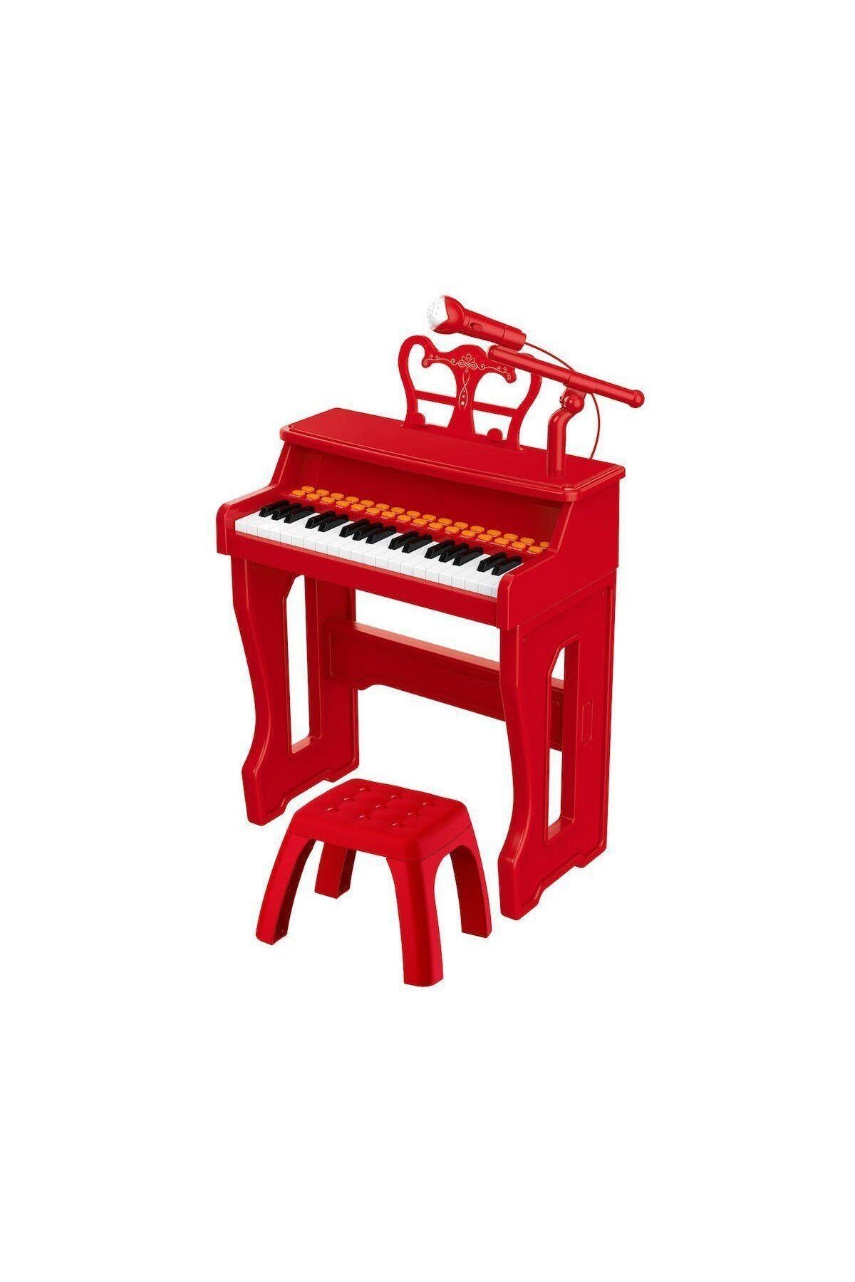 Mikrofonlu 37 Tuşlu Mini Piyano-Müzik Aletleri