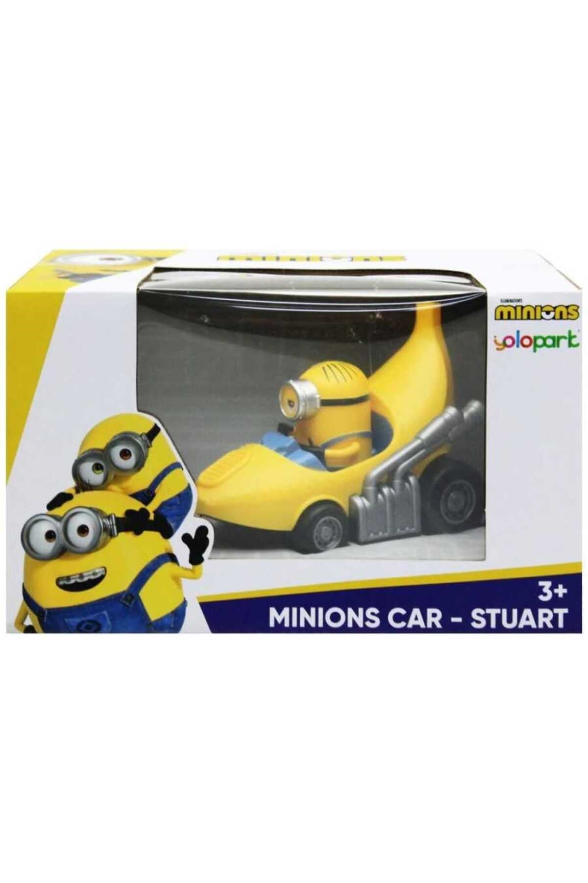 Minions Stuart ve Muz Arabası-Karakter Figürleri