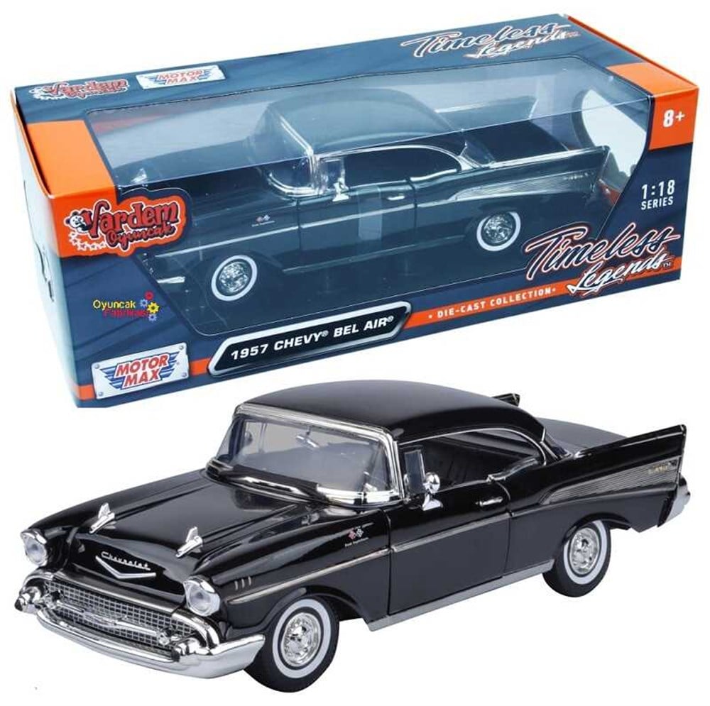 Motor Max 1957 Chevy Bel Air 1:18-Maket Araçlar