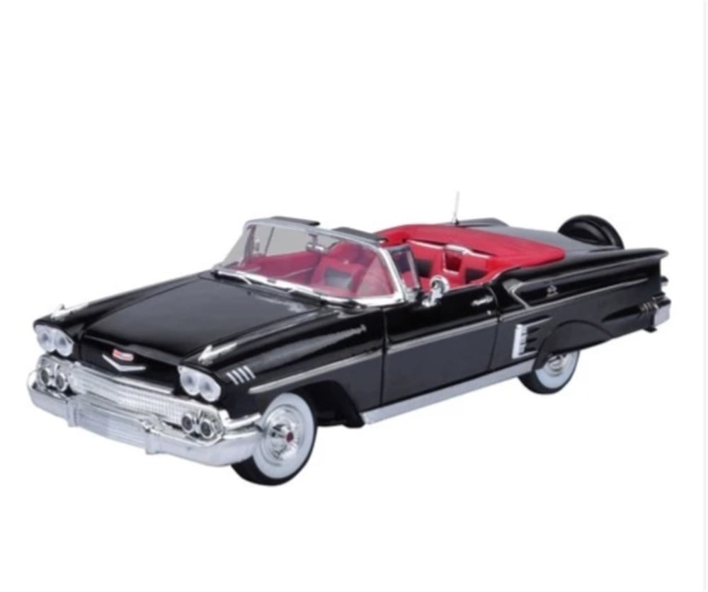 Motor Max 1958 Chevrolet Impala 1:18-Maket Araçlar