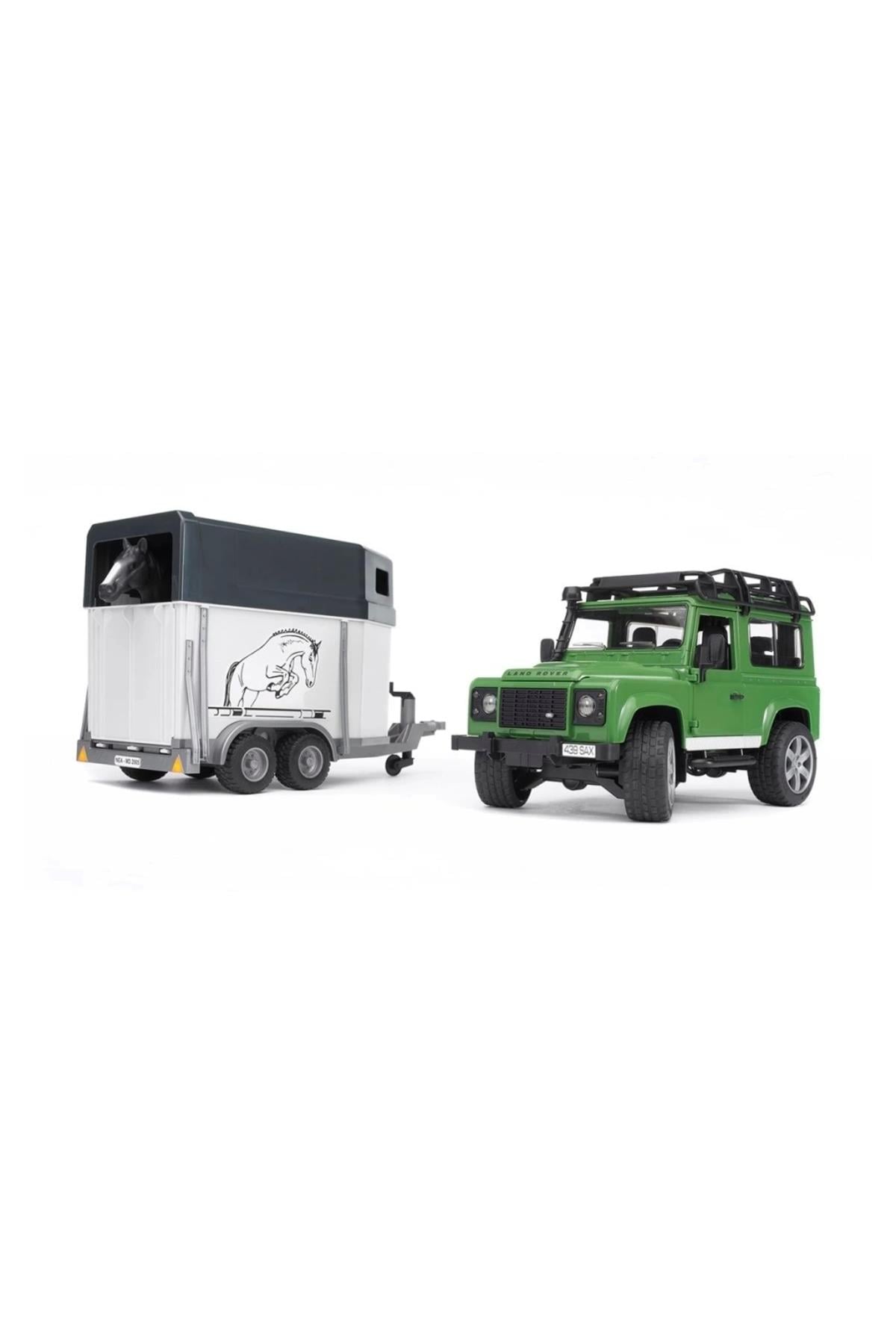 Nessiworld Land Rover Arazi Aracı Ve At Nakil Aracı Br02592-Oyuncak Arabalar ve Kamyonlar