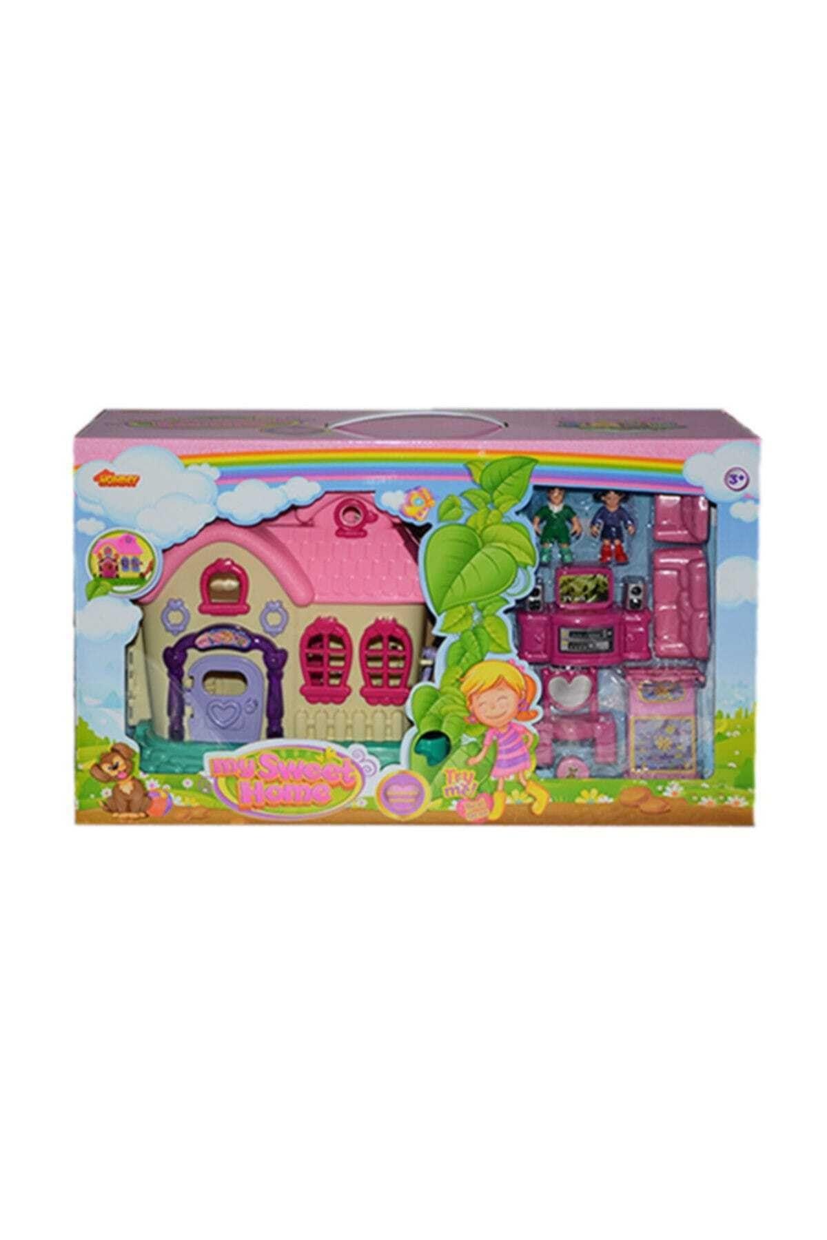Oyuncak Ev Oyunu Seti Aksesuarlı-Kız Rol Oyuncakları