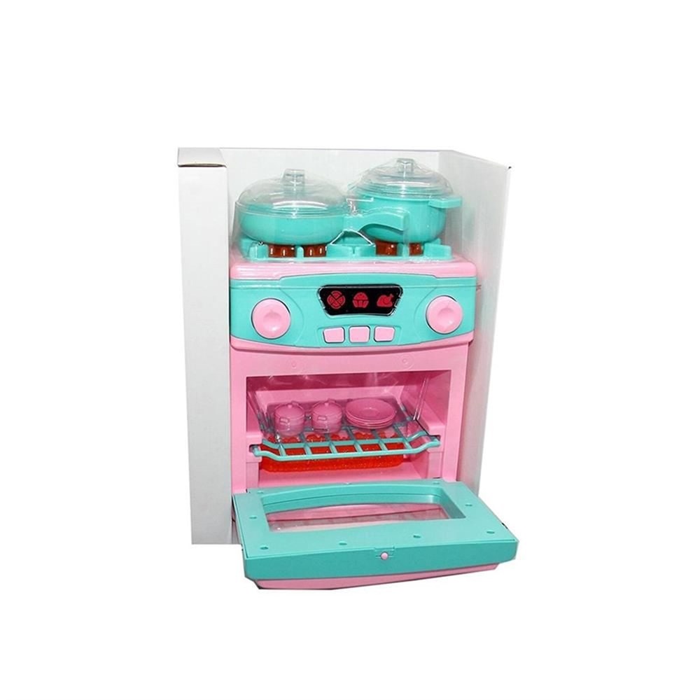 Pilli Fırınlı Ocak Set 02609-Kız Rol Oyuncakları
