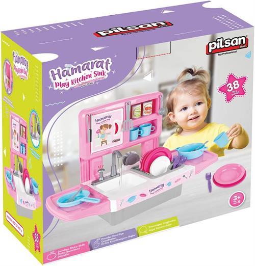 Pilsan Hamarat Musluklu Mutfak Seti-Yapı Oyuncakları