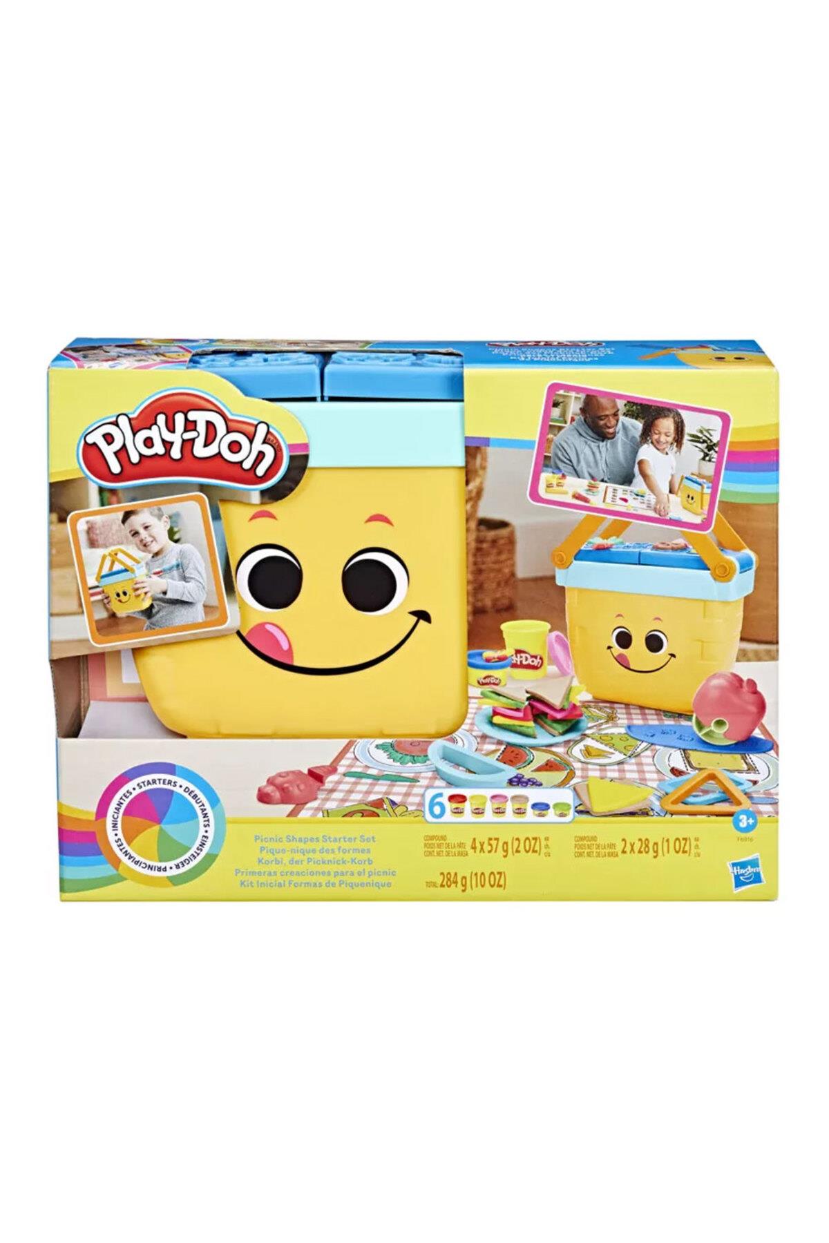 Play-Doh Piknik Şekilleri Başlangıç Seti-Eğitici Oyuncak
