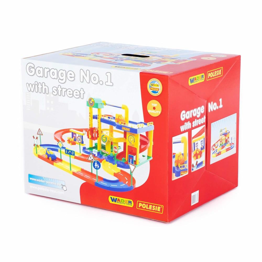 Polesie Street Oyuncak Garaj Otopark Seti 37831-Araba Garaj ve Setleri