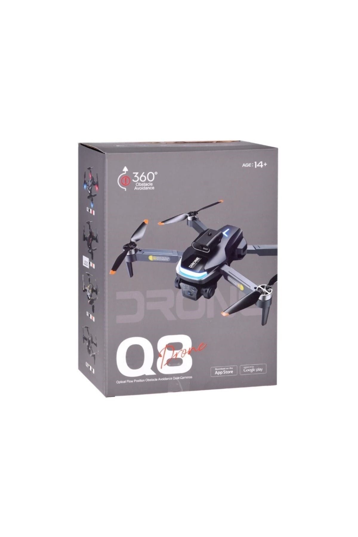 Q8 Kameralı Drone Mini 2.4 GHz-Uzaktan Kumandalı Araçlar