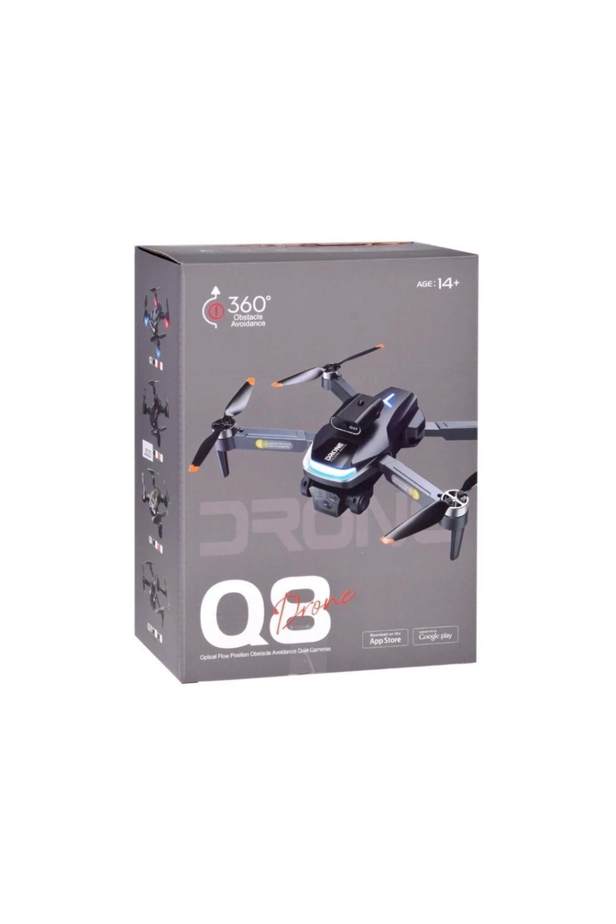 Q8 Kameralı Drone Mini 2.4 GHz-Uzaktan Kumandalı Araçlar