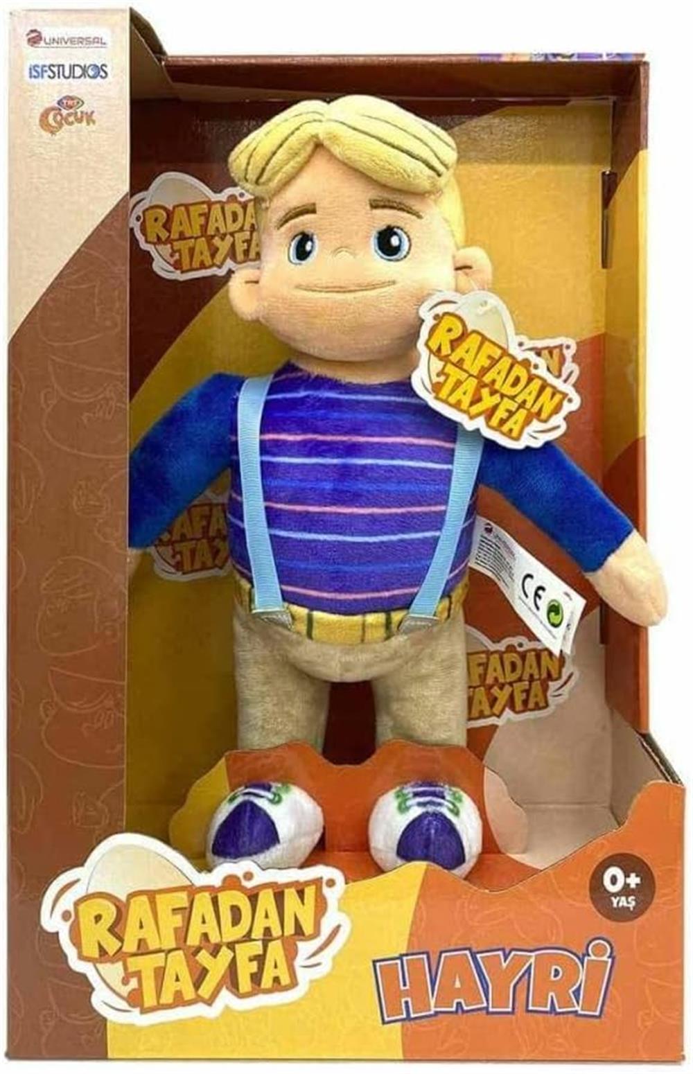 Rafadan Tayfa Hayri Kutulu Peluş 30 cm-Peluş Oyuncaklar