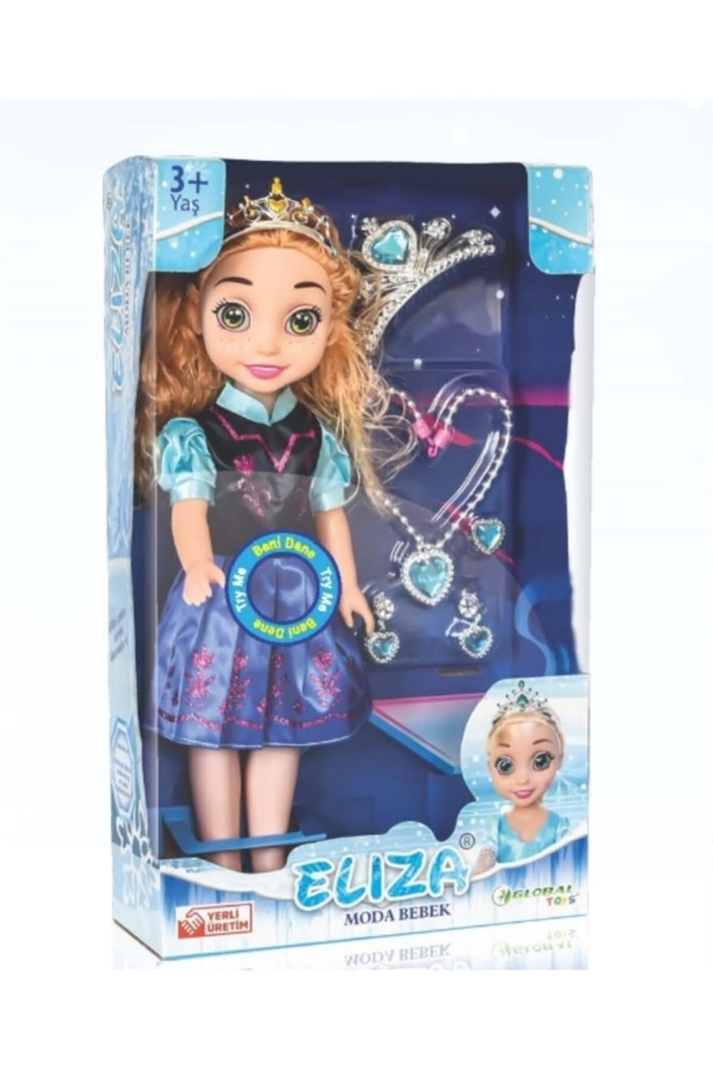 Şarkı Söyleyen Eliza Moda Bebek 42 cm-Oyuncak Bebekler