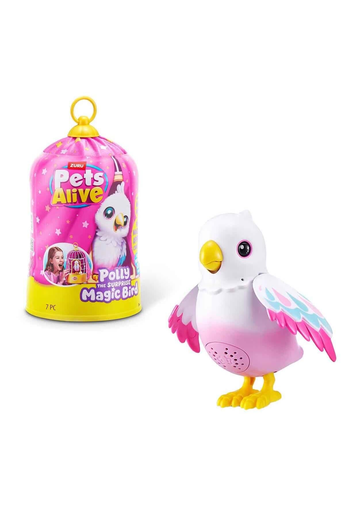Sesli Sihirli Kuş Polly PEL08000-Hayvan Figürleri