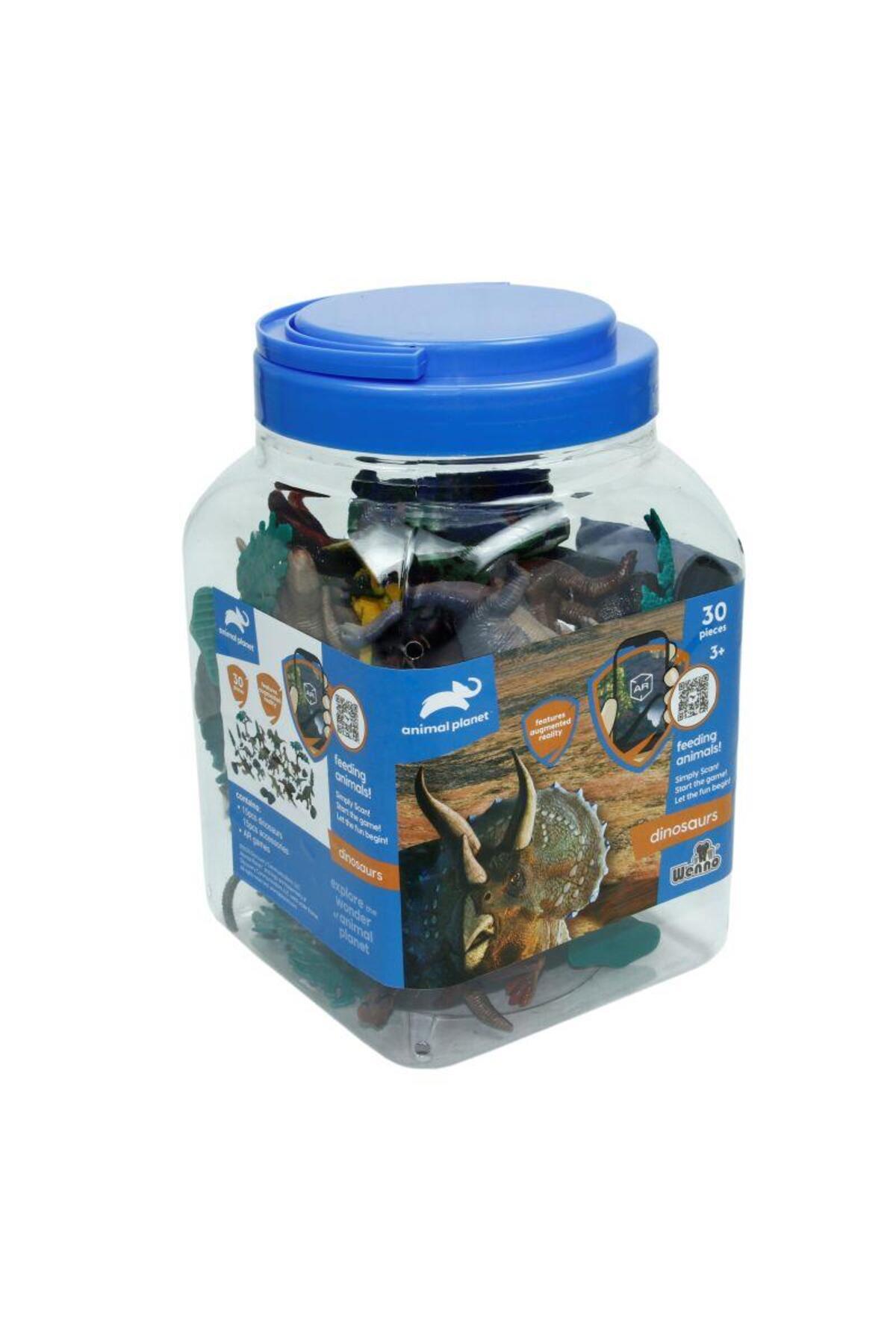 SH-D6601 30 Parça Dinozor Hayvan Seti-Hayvan Figürleri