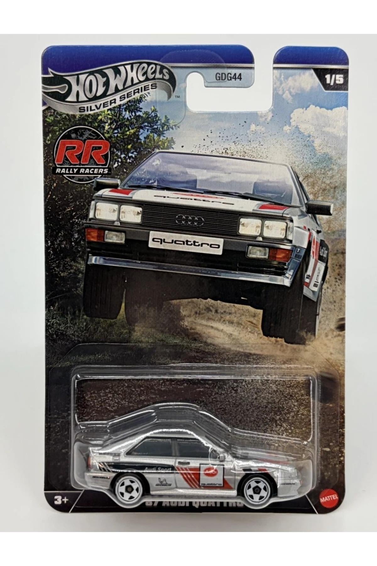 Silver Series Rally Racers ’87 Audi Quattro Diecast Model Araba-Oyuncak Arabalar ve Kamyonlar