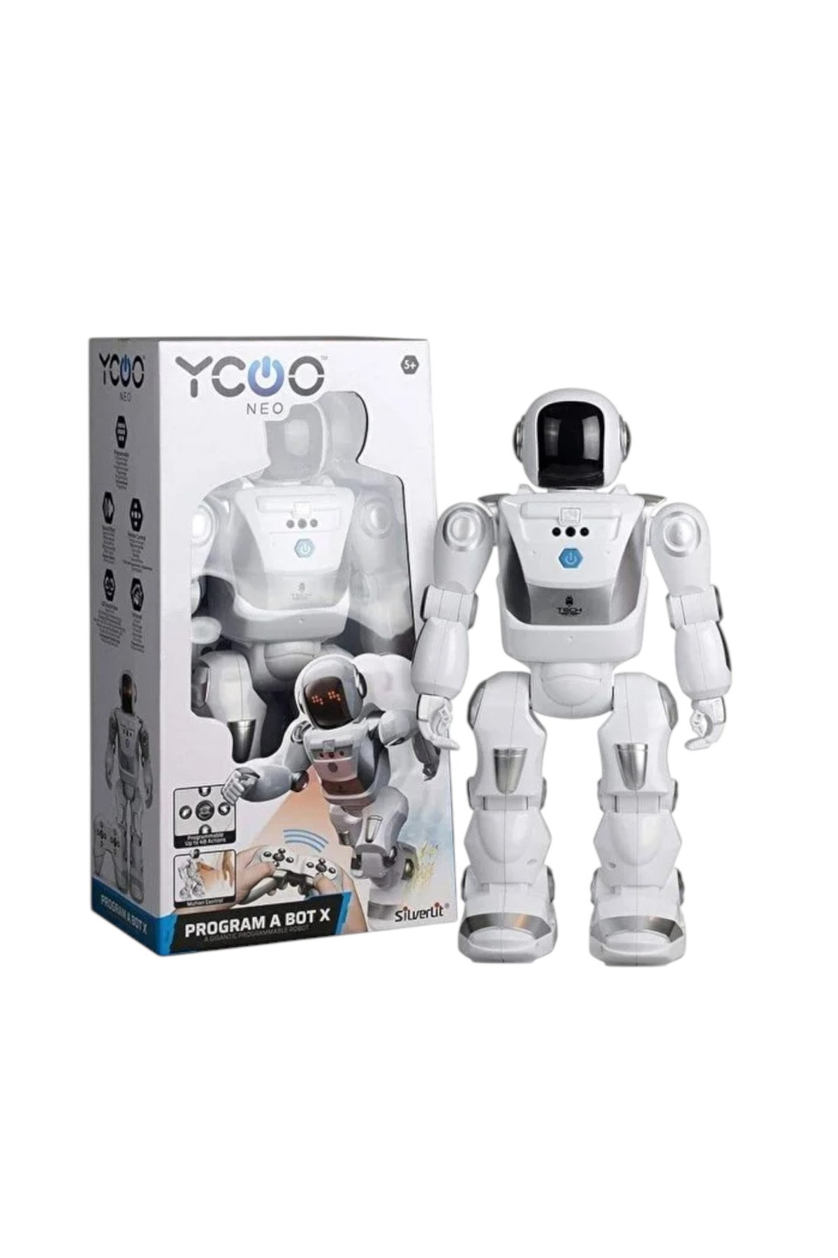 Silverlit Kumandalı Program A Bot X Robot Sesli Işıklı-Robotlar
