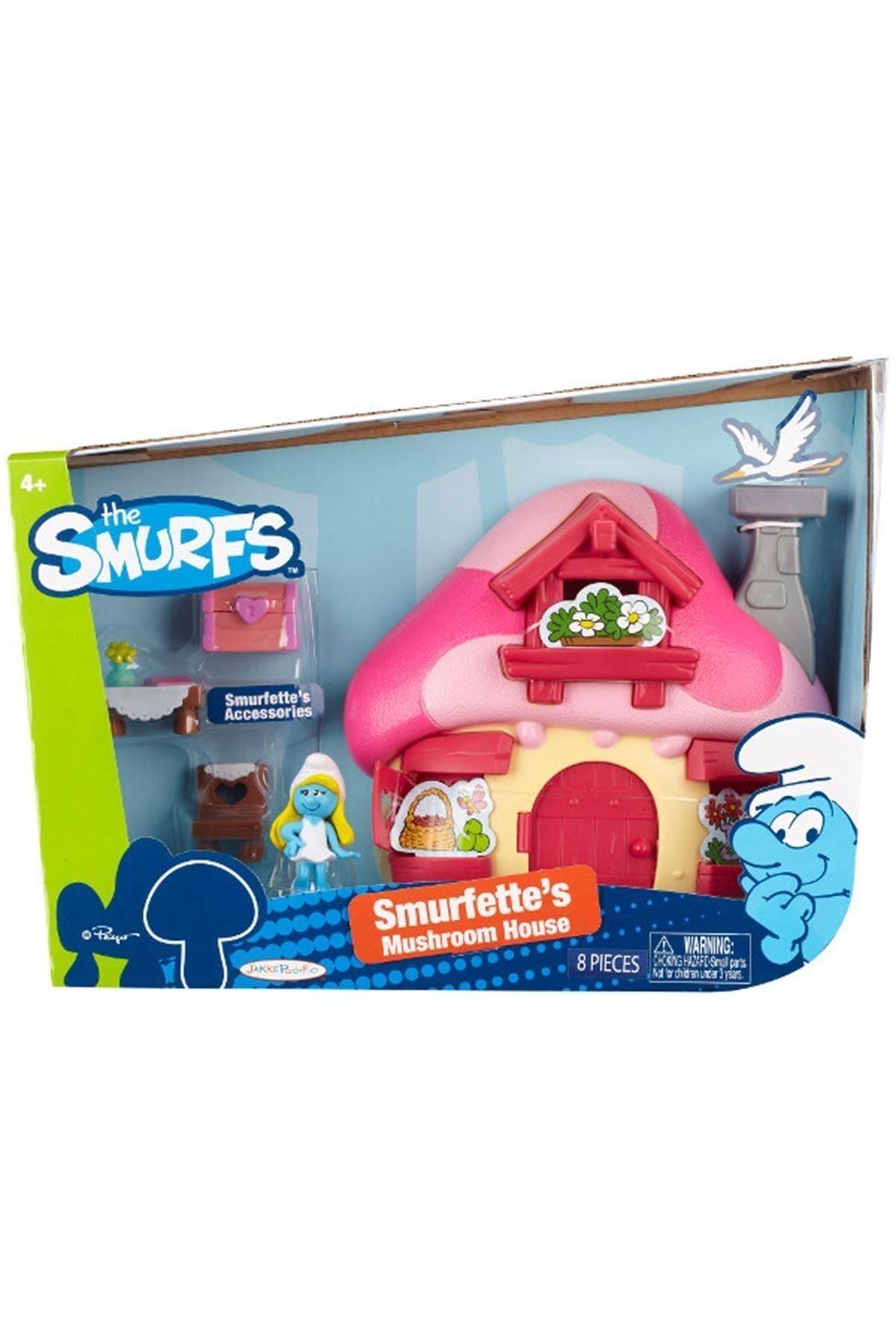 Şirinler Şirine'nin Mantar Evi Oyun Seti-Karakter Figürleri