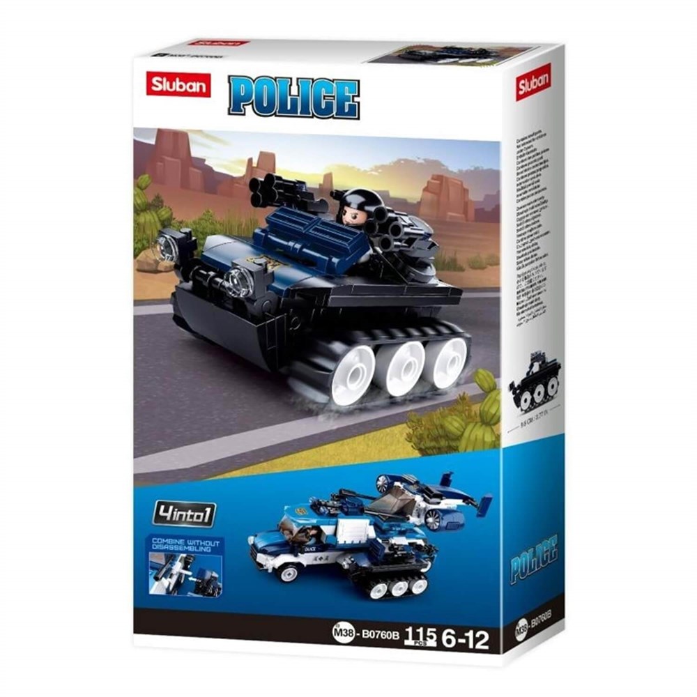 Sluban Polis Serisi 2-Yapı Oyuncakları