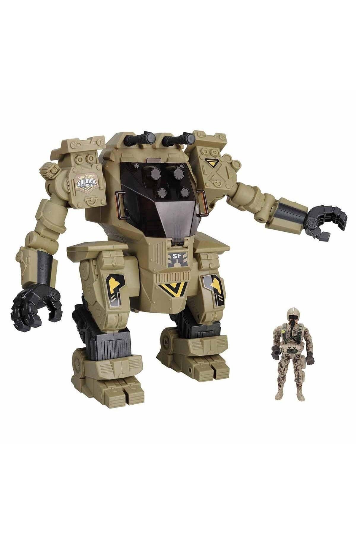 Soldier Force Exobot Savaş Mekanizması Seti-Robotlar