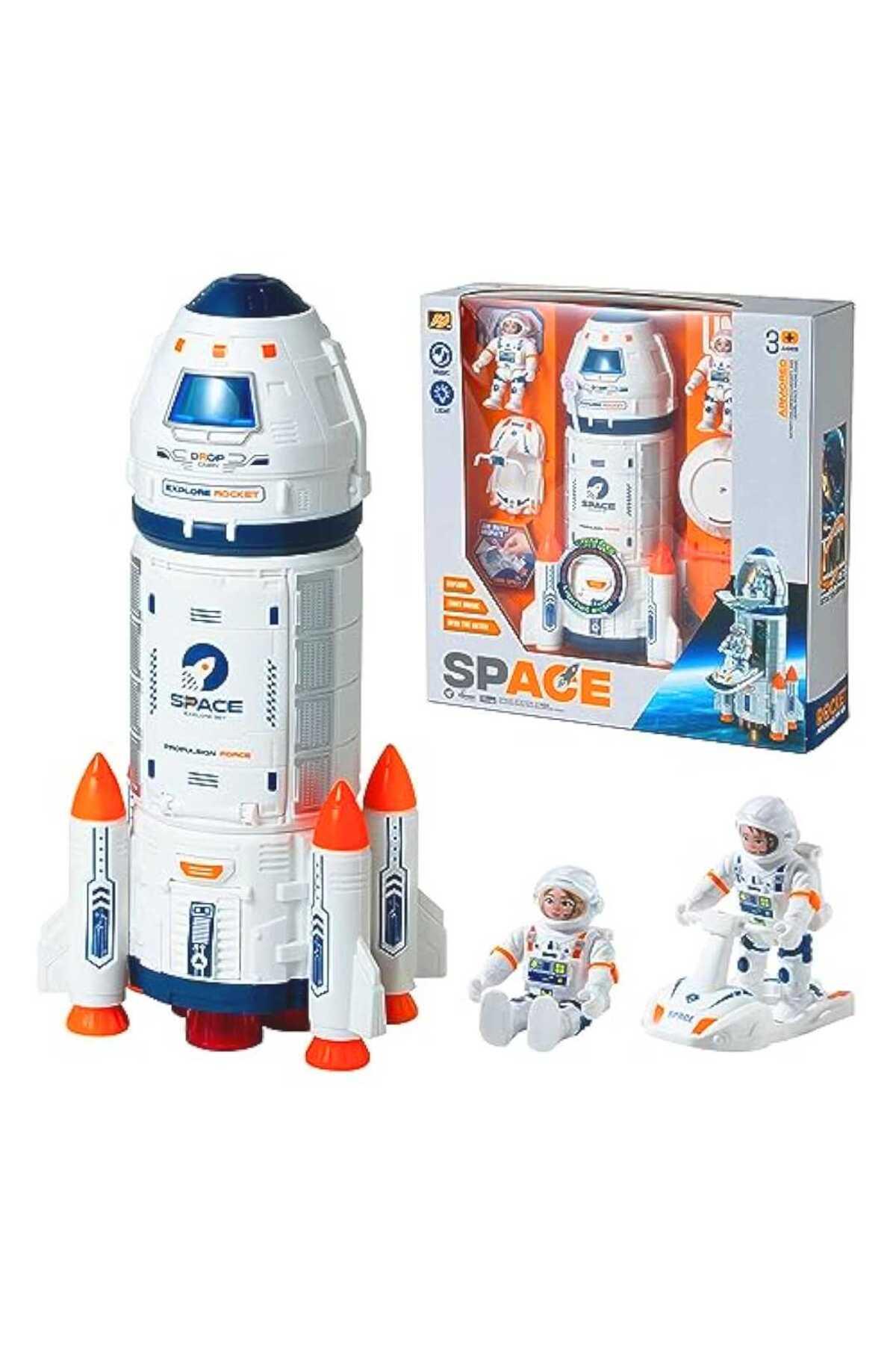 SPACE H202 UZAY SETİ SESLİ IŞIKLI 3+-Eğitici Oyuncak