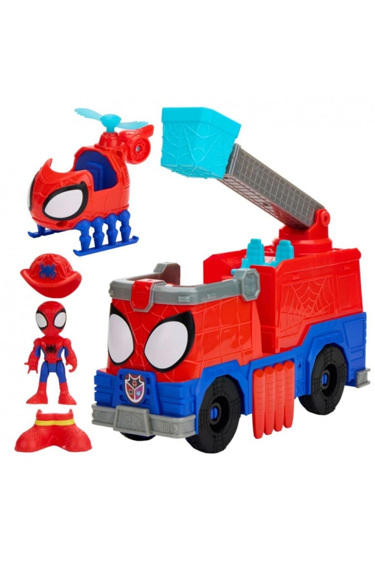 SPIDEY RESCUEWEBS FIRE TRUCK G1992-Karakter Figürleri