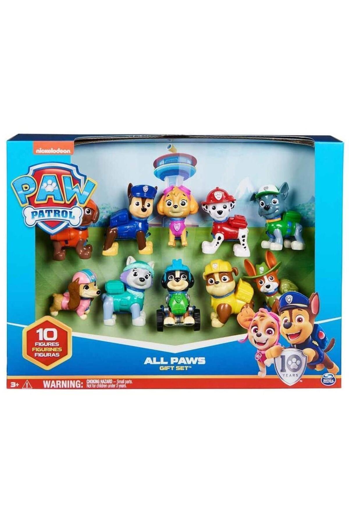 Spin Master Oyuncak Paw Patrol Hediye Figür Seti-Karakter Figürleri