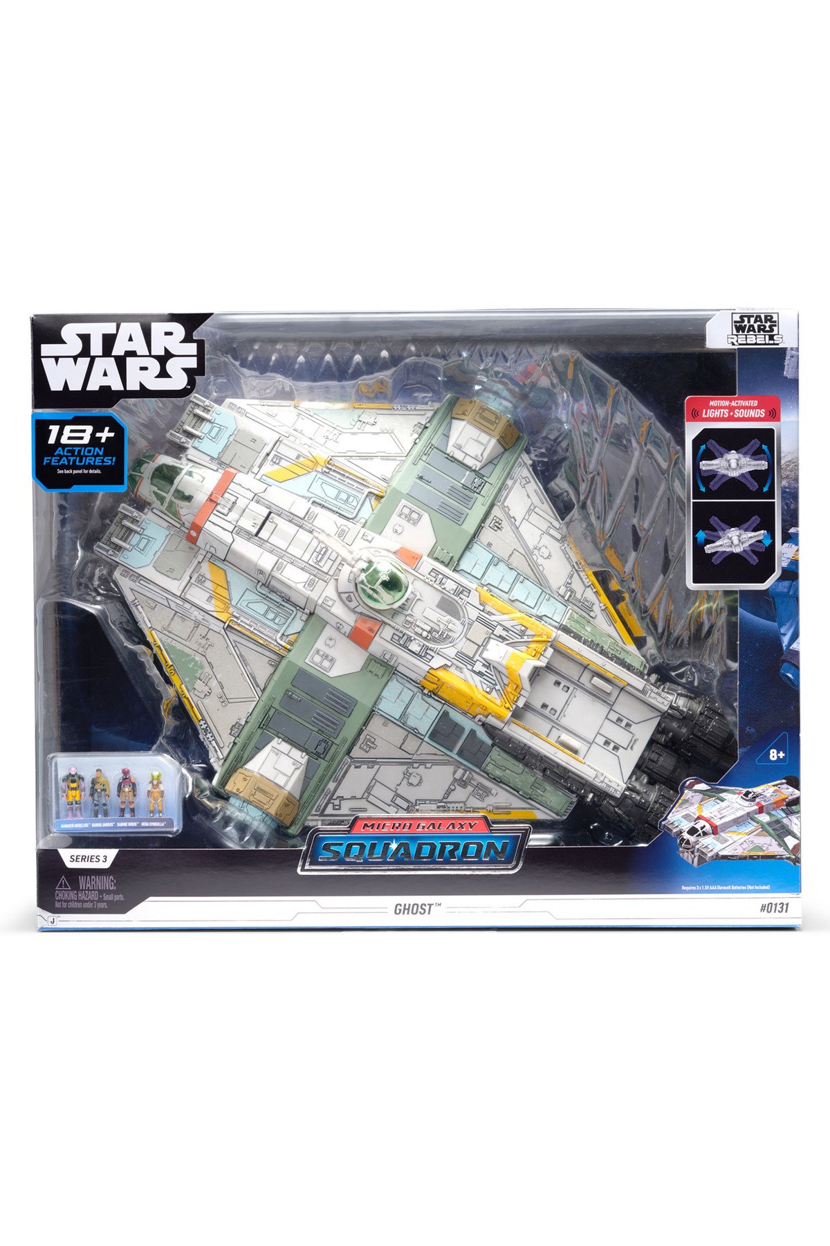 Star Wars Ghost Araç ve Mikro Figür Set SWJ0301-Maket Araçlar