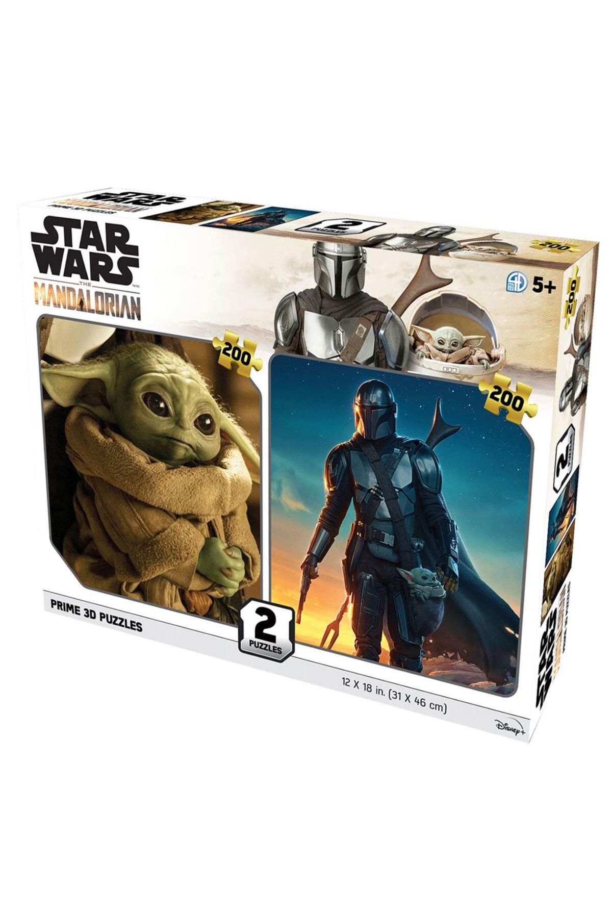 Star Wars The Mandalorian İkili Puzzle 200 Parça 10229-Eğitici Oyuncak