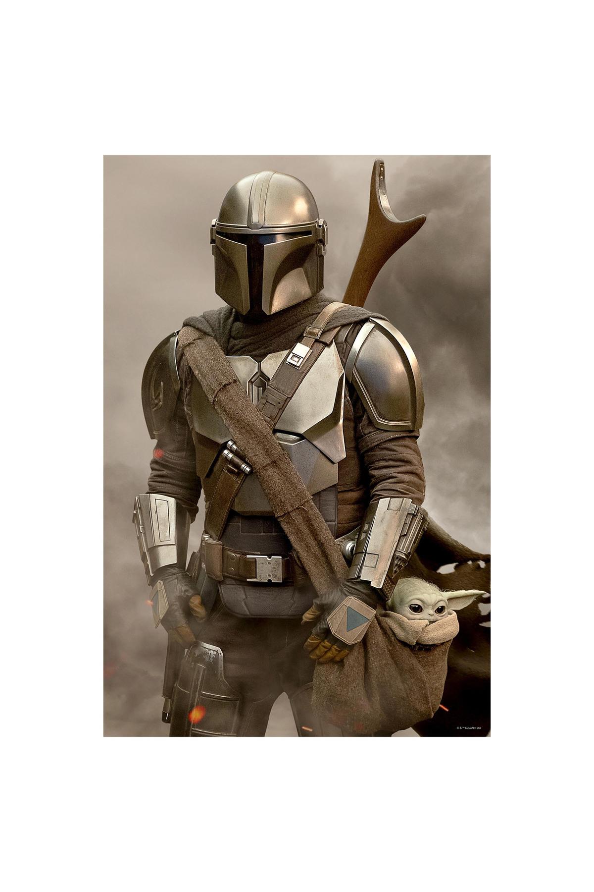 Star Wars The Mandalorian Metal Kutu Puzzle 300 Parça 35-Eğitici Oyuncak