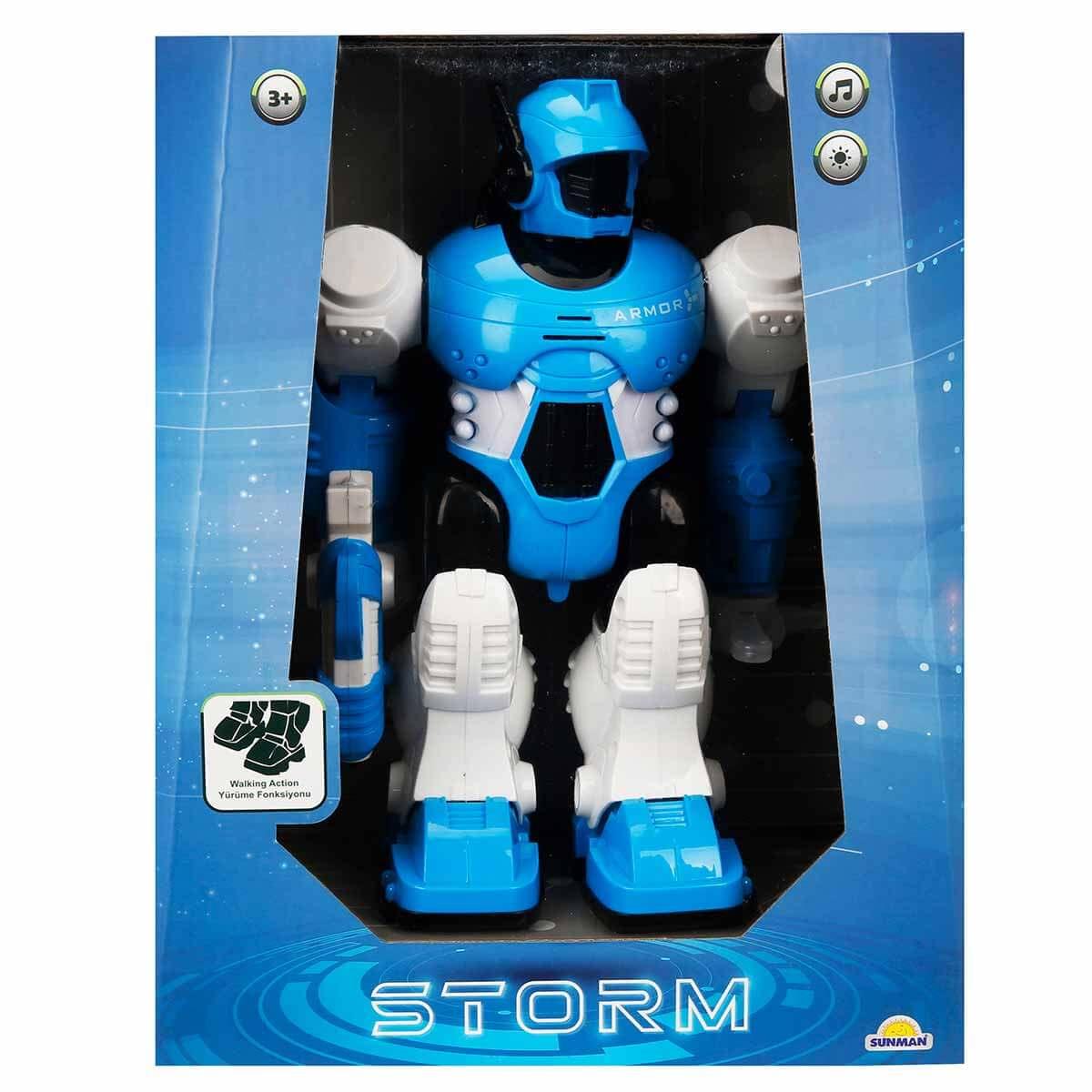 Storm Brave Sesli Ve Işıklı Robot 25 Cm-Robotlar