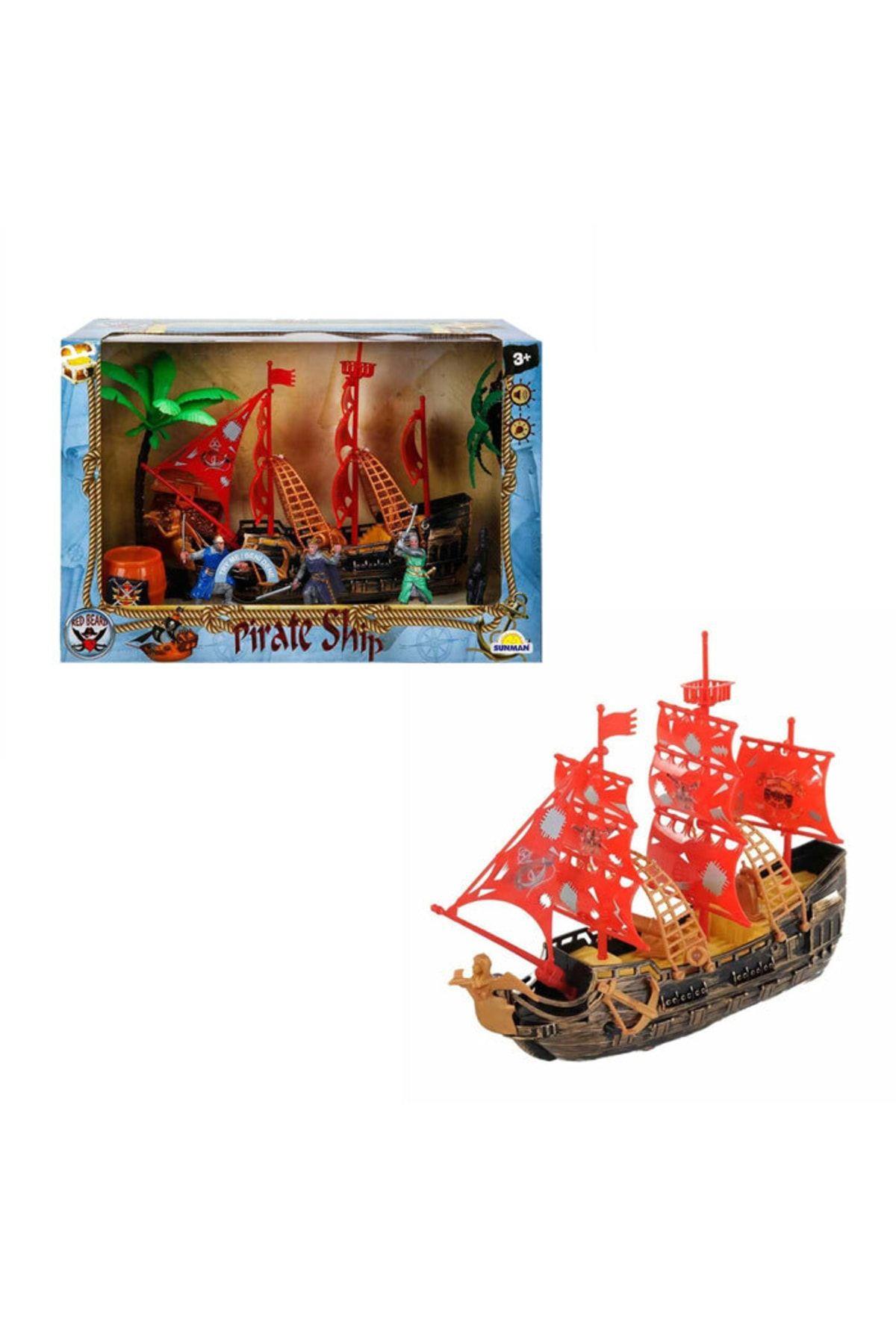 Sunman S01002010 Sesli Ve Işıklı Korsan Gemisi Oyun Seti-Erkek Oyuncakları