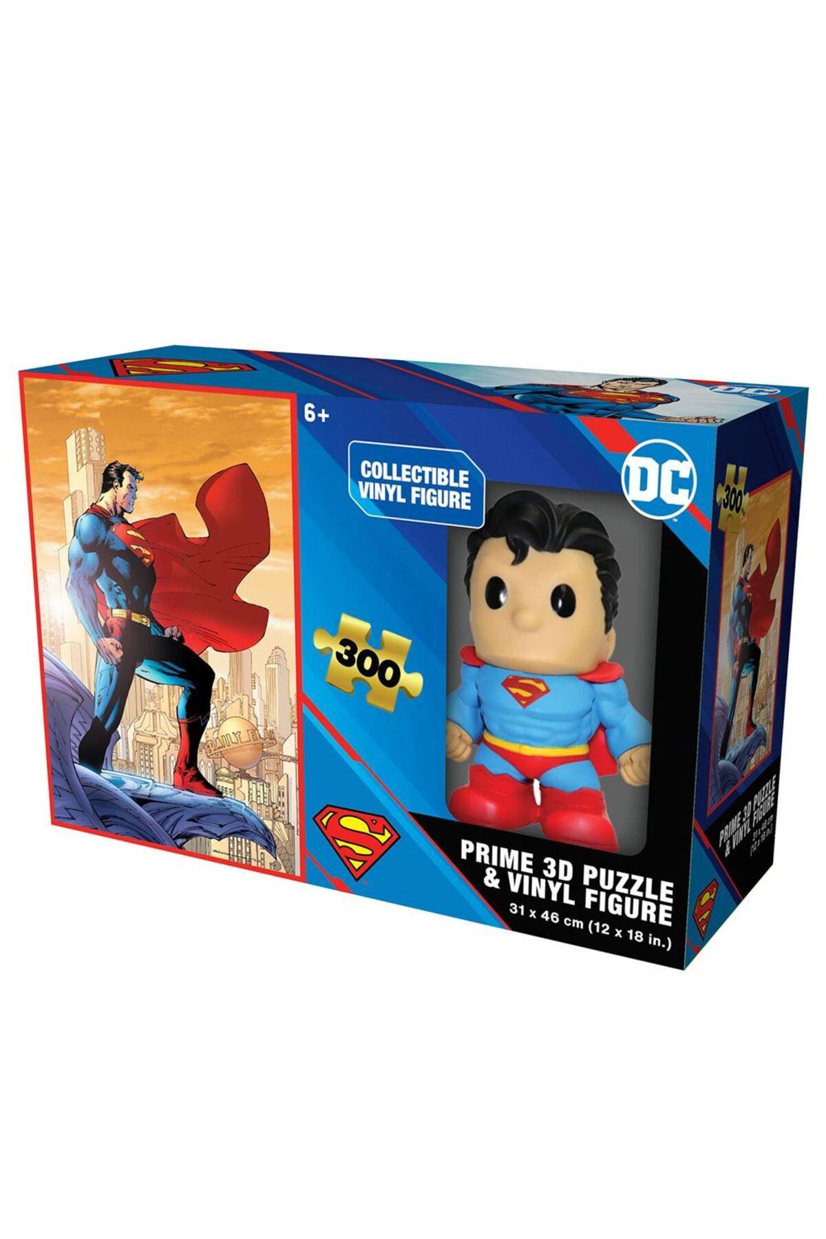 Superman Figür Ve 300 Parça Puzzle 35807-Kutu Oyunları