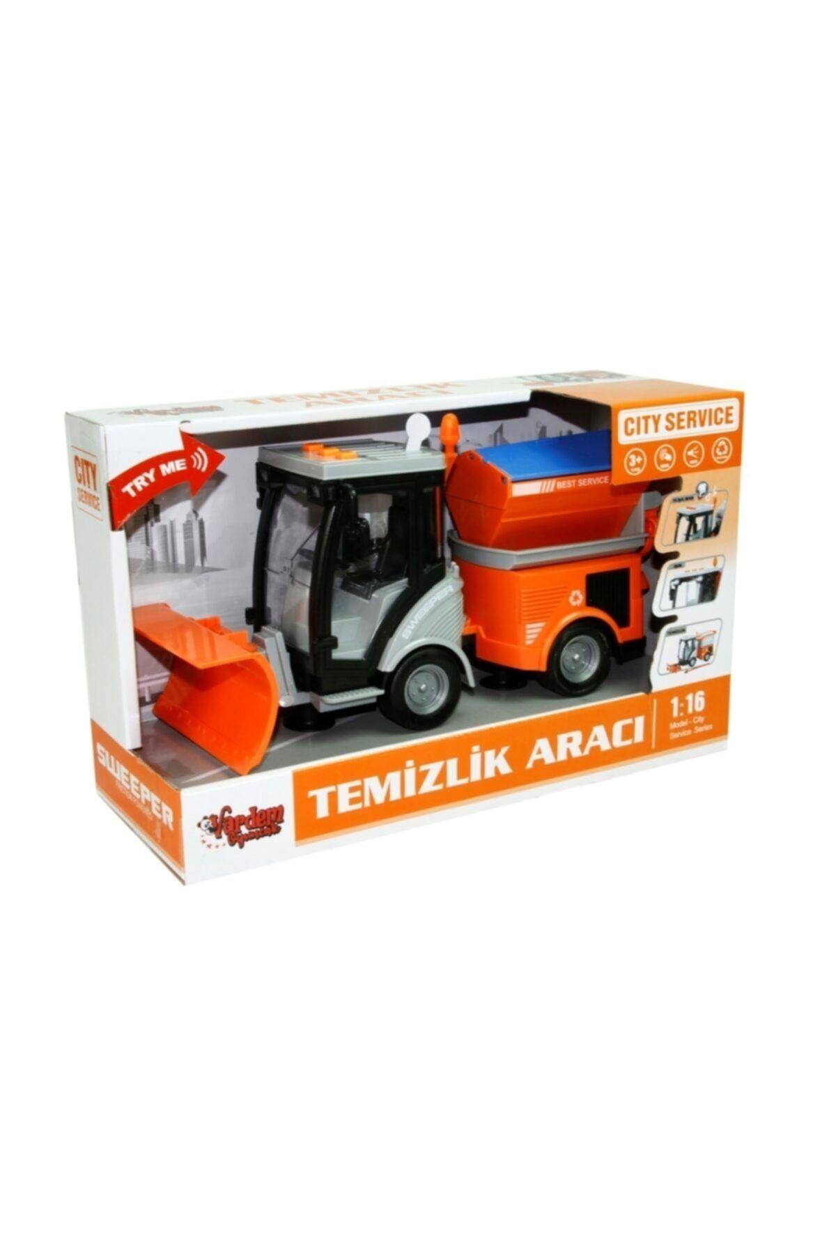 Sürtmeli Sesli Işıklı Kar Temizlik Aracı-Oyuncak Arabalar ve Kamyonlar