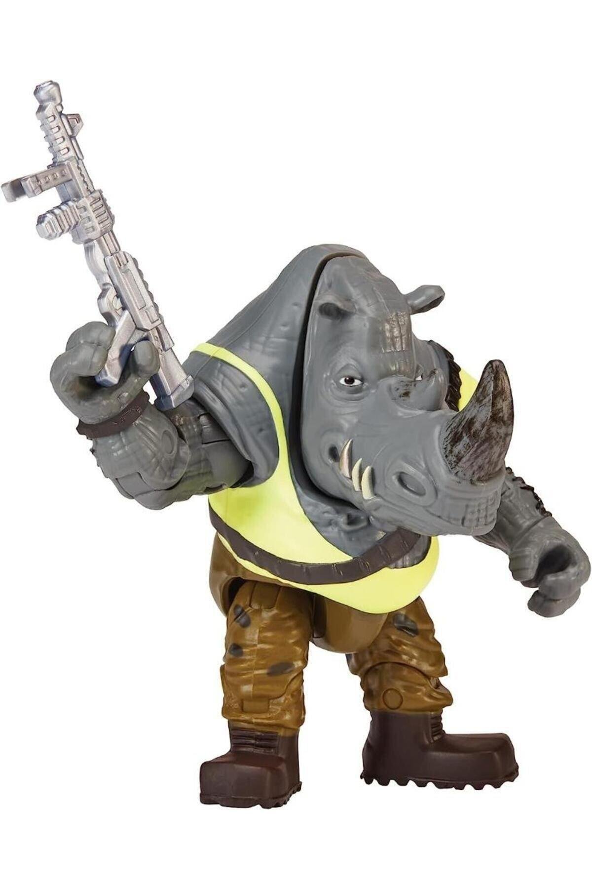 TMNT Aksiyon Figürler TU805100-4 - Rocksteady-Karakter Figürleri