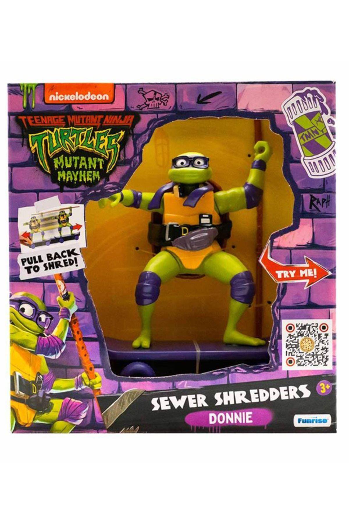 TMNT Mutant Mayhem Aksiyon Figür Donnıe 71055-Karakter Figürleri