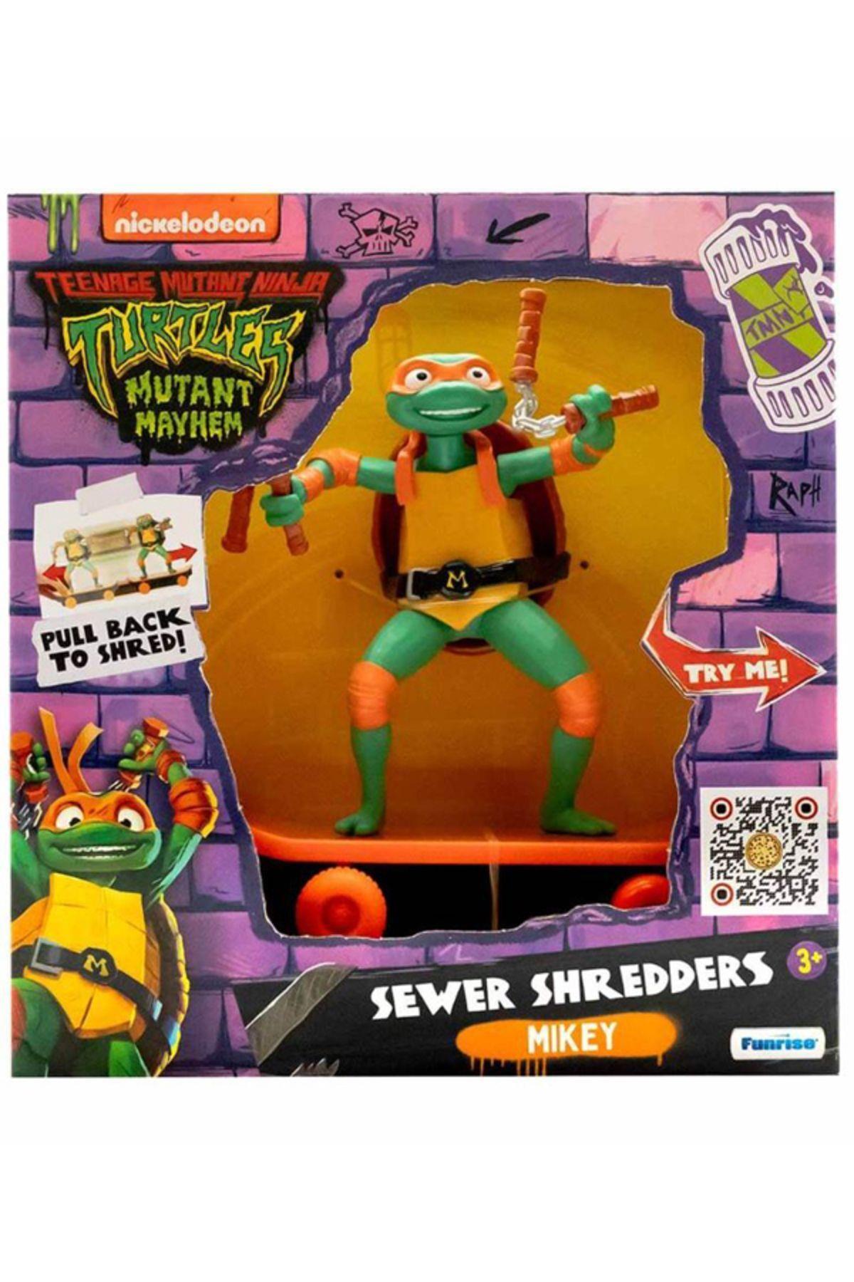 TMNT Mutant Mayhem Aksiyon Figür Mıkey 71055-Karakter Figürleri