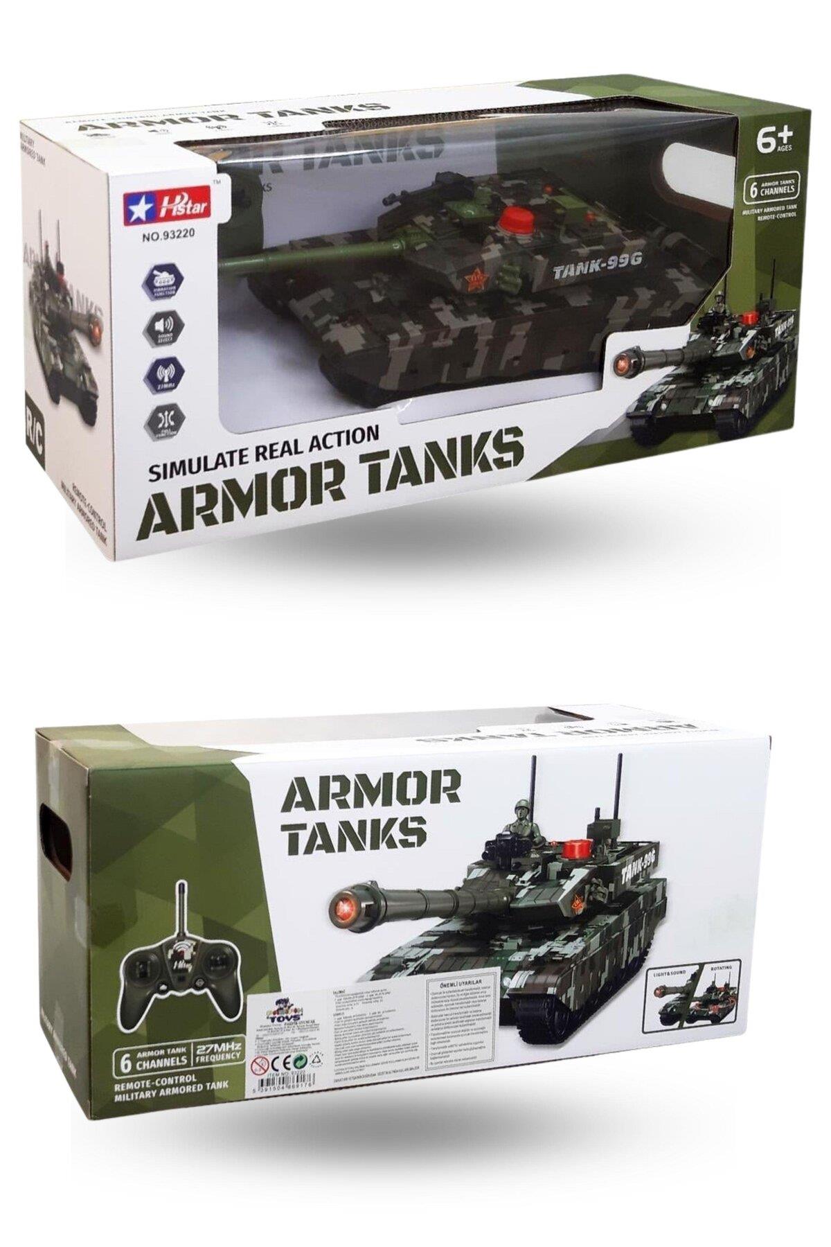 UZAKTAN KUMANDALI 1/12 6 FONKS.ŞARJLI TANK-Uzaktan Kumandalı Araçlar