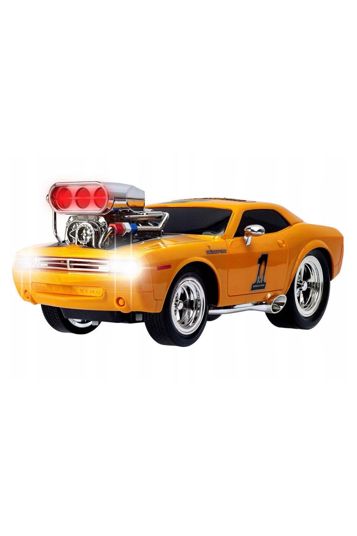 Uzaktan Kumandalı 2.4G Radyo Kontrollü Kumandalı Spor Araba Led Işıklı 1:16 Ölçekli-Uzaktan Kumandalı Araçlar