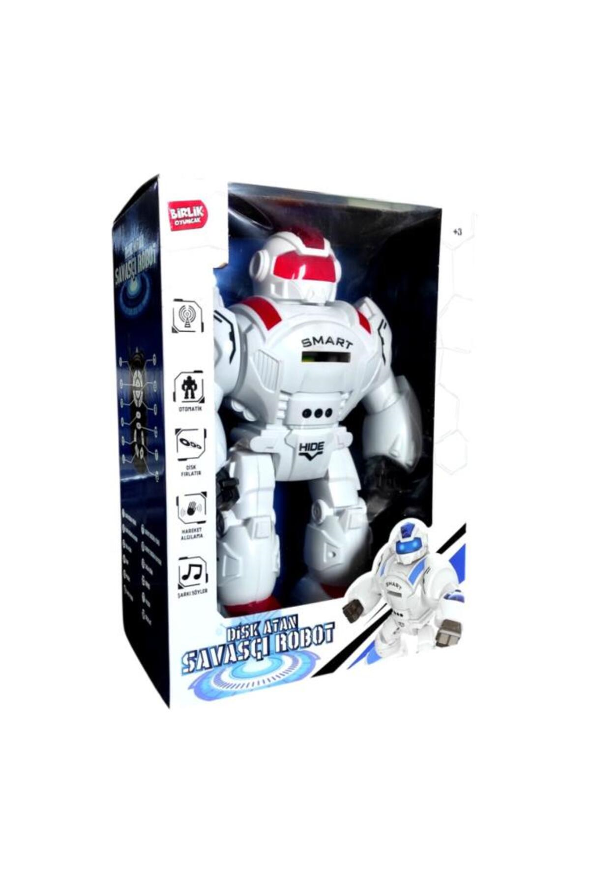 Uzaktan Kumandalı Disk Atan Büyük Robot 27115-Robotlar