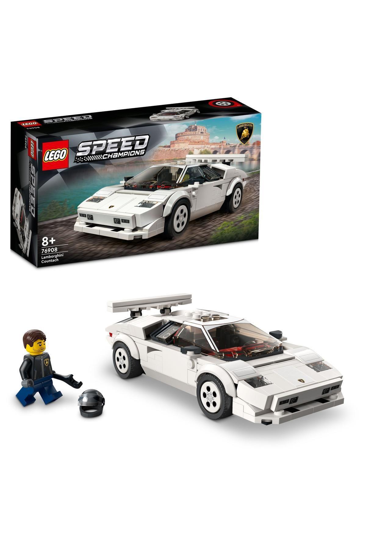 ysfx Champions 76908 Lamborghini Countach 262 Parça Life Sell 721051-Lego