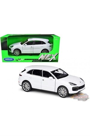 1:24 Ölçek Porsche Cayenne Turbo Beyaz-Maket Araçlar