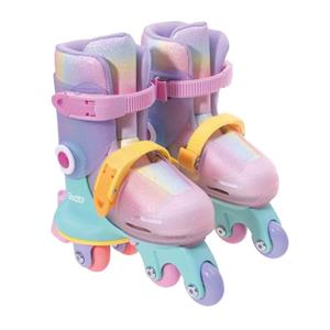 2in1 Gokidy Rookie Dönüşebilen 4 Tekerlekli Pembe Paten-Park Bahçe Oyuncakları