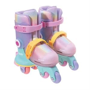 2in1 Gokidy Rookie Dönüşebilen 4 Tekerlekli Pembe Paten-Park Bahçe Oyuncakları