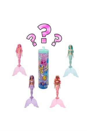 Barbie Color Reveal Renk Değiştiren Bebek Serisi Sürpriz Paket JMW61-Oyuncak Bebekler