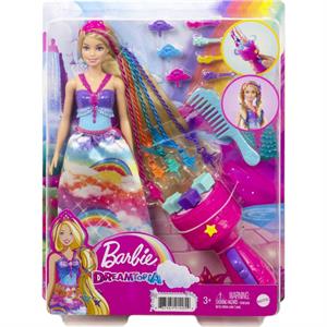 Barbie Dreamtopia Örgü Saçlı Prenses Bebeği GTG00-Oyuncak Bebekler