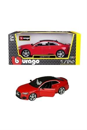 Burago Audi RS 5 COUPE Kırmızı 1/24-Maket Araçlar