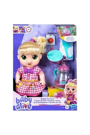 G0608 Baby Alive Bubbly Tea Party - Fokurdayan Çay Partisi Lala +3 yaş-Oyuncak Bebekler