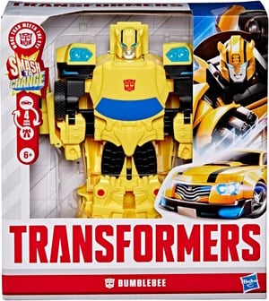 Hasbro Transformers Smash Changers Bumblebee Aksiyon Figürü G2817-Karakter Figürleri