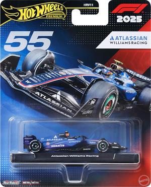 Hot Wheels F1 Williams Sainz 1:64 ölçekli JKD85-Oyuncak Arabalar ve Kamyonlar