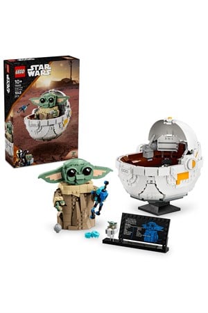LEGO Star Wars Uçan Bebek Arabalı Grogu 75403-Lego